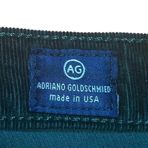 Adriano Goldschmied Green Corduroy Pants | Size 29 - Picture 6 of 9